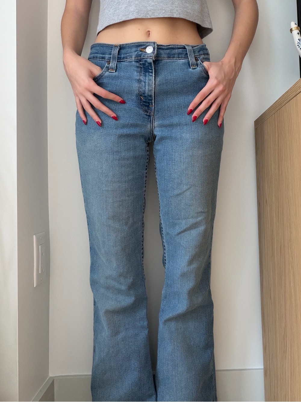 Levi's Bootcut Low Rise Jeans